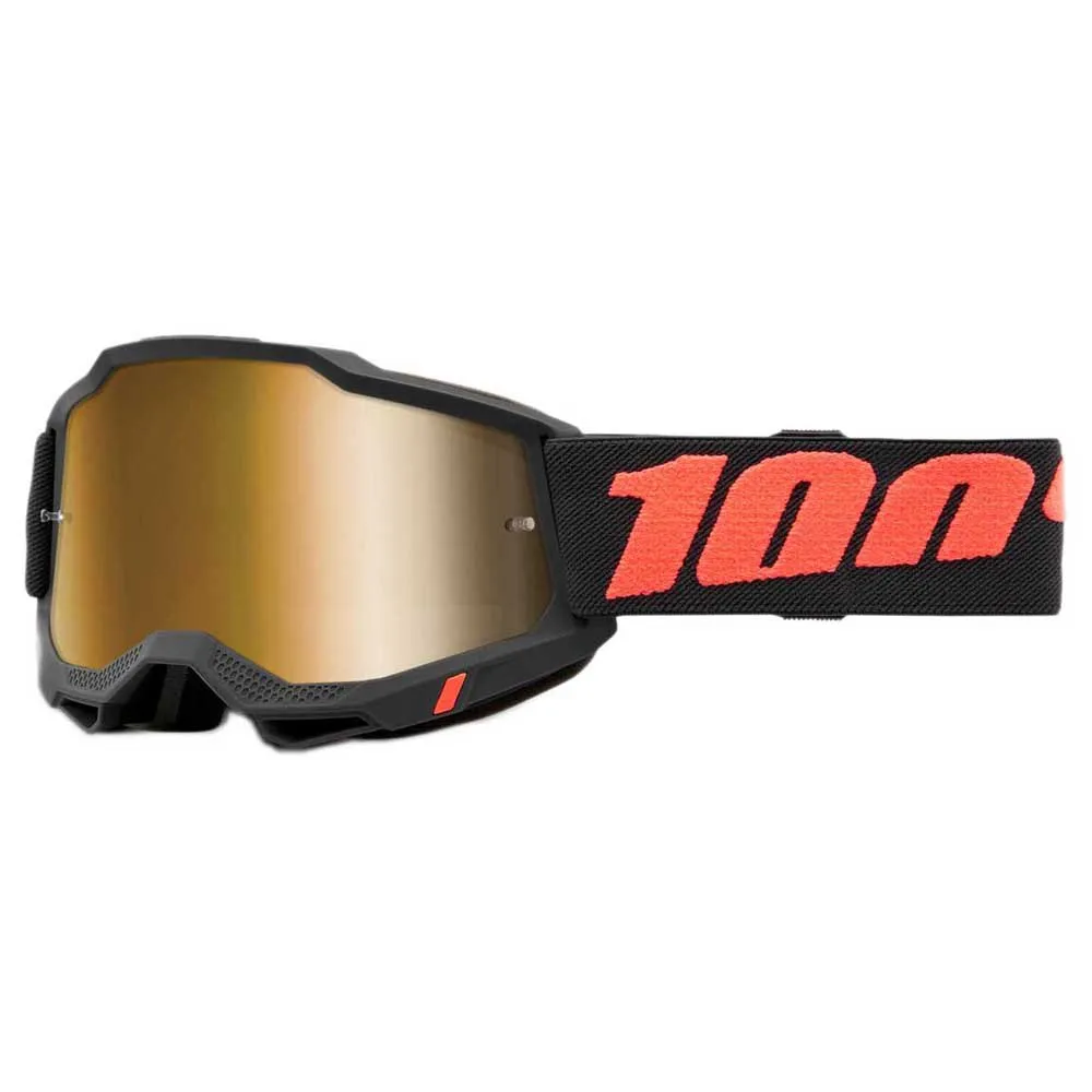 100% Accuri 2 Borego Glasögon, Black, True Gold Mirror/CAT3 100% Accuri 2 Borego Glasögon, Black, True Gold Mirror/CAT3