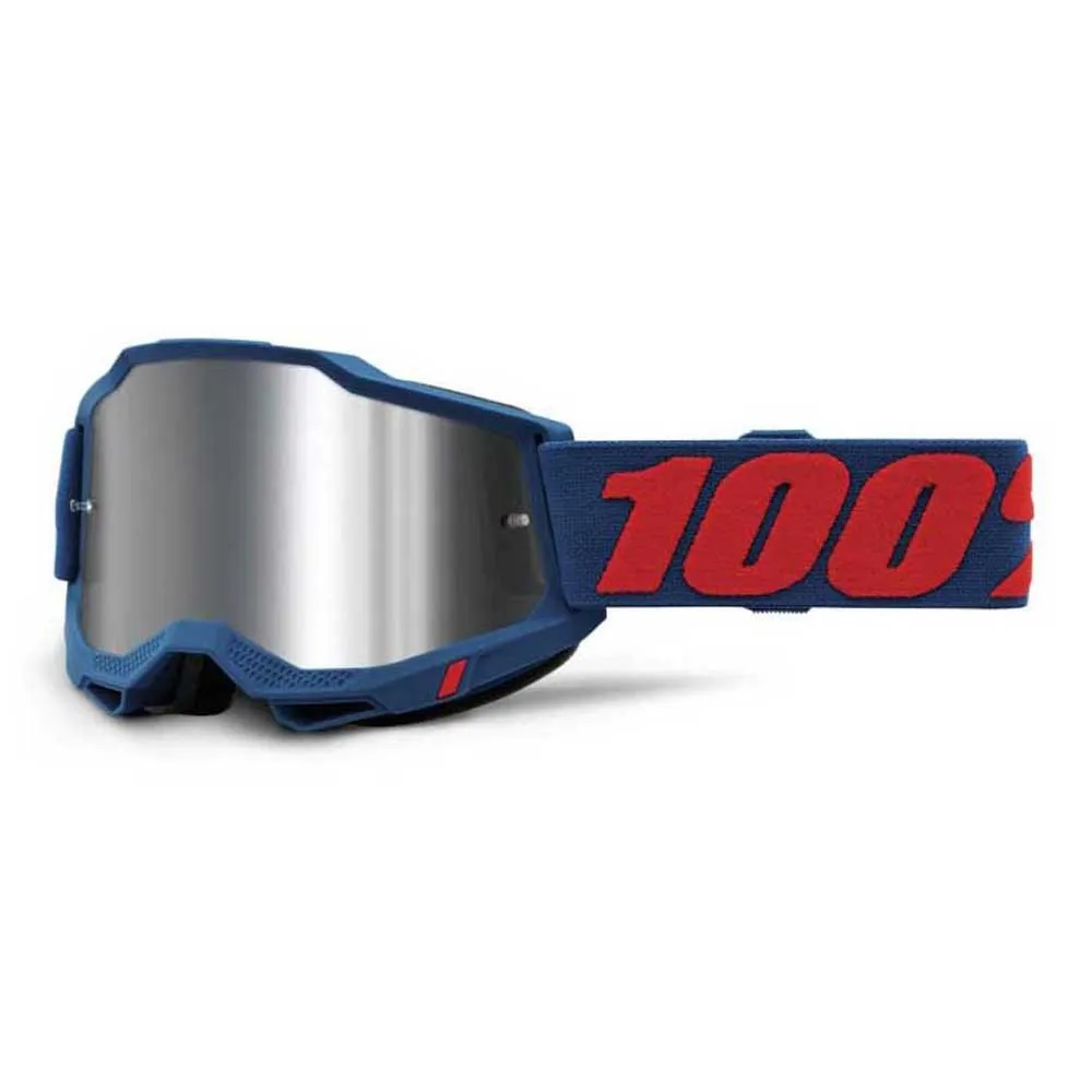 100% Accuri 2 Odeon Glasögon, Blue, Silver Flash Mirror/CAT3 100% Accuri 2 Odeon Glasögon, Blue, Silver Flash Mirror/CAT3