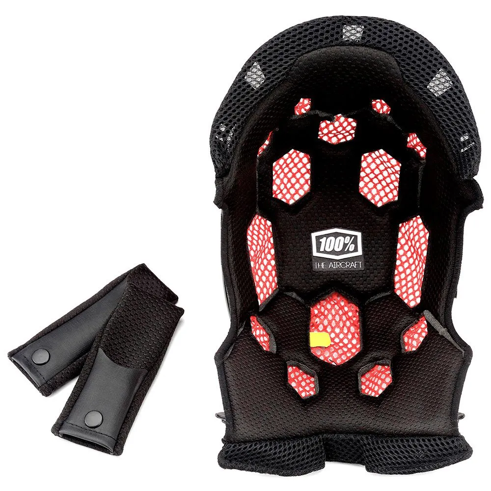 100% Aircraft Comfort Innerfoder, Black