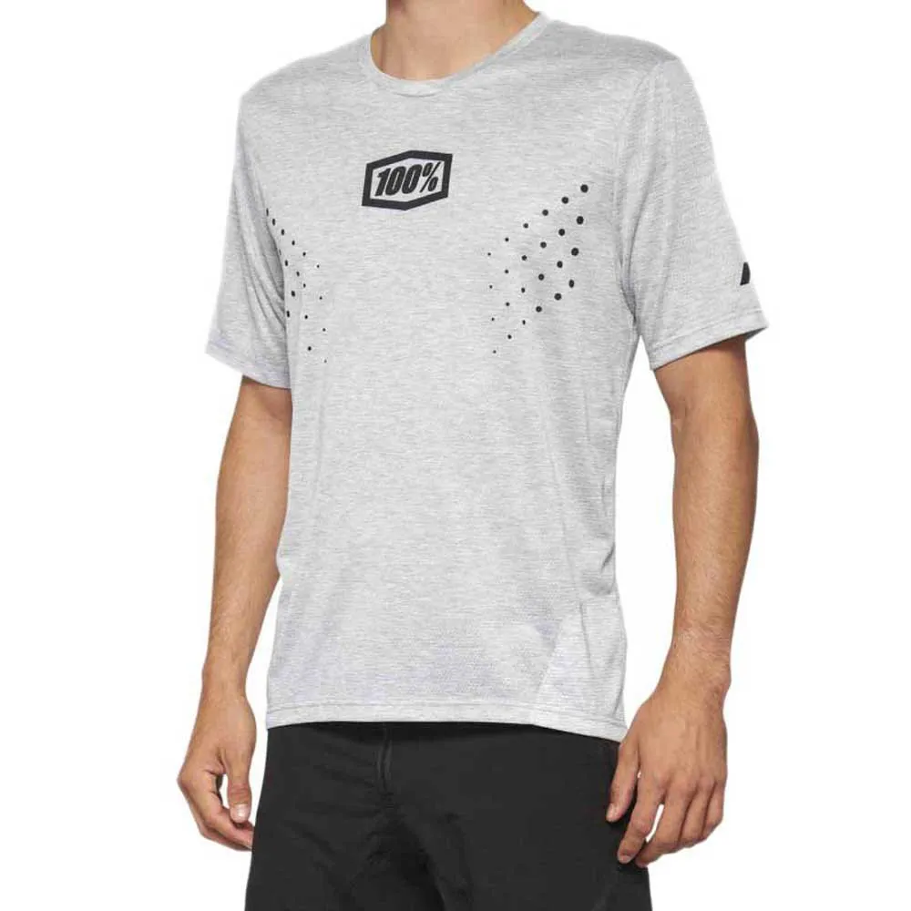 100% Airmatic Mesh Kortärmad Endurotröja, Grey, S