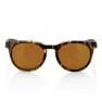 100% Campo Polariserade Solglasögon, Soft tact havana, Bronze Peakpolar/CAT3