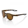 100% Campo Polariserade Solglasögon, Soft tact havana, Bronze Peakpolar/CAT3
