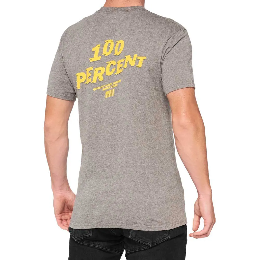 100% Dakota T-shirt Med Korta ärmar, Heather grey, XL