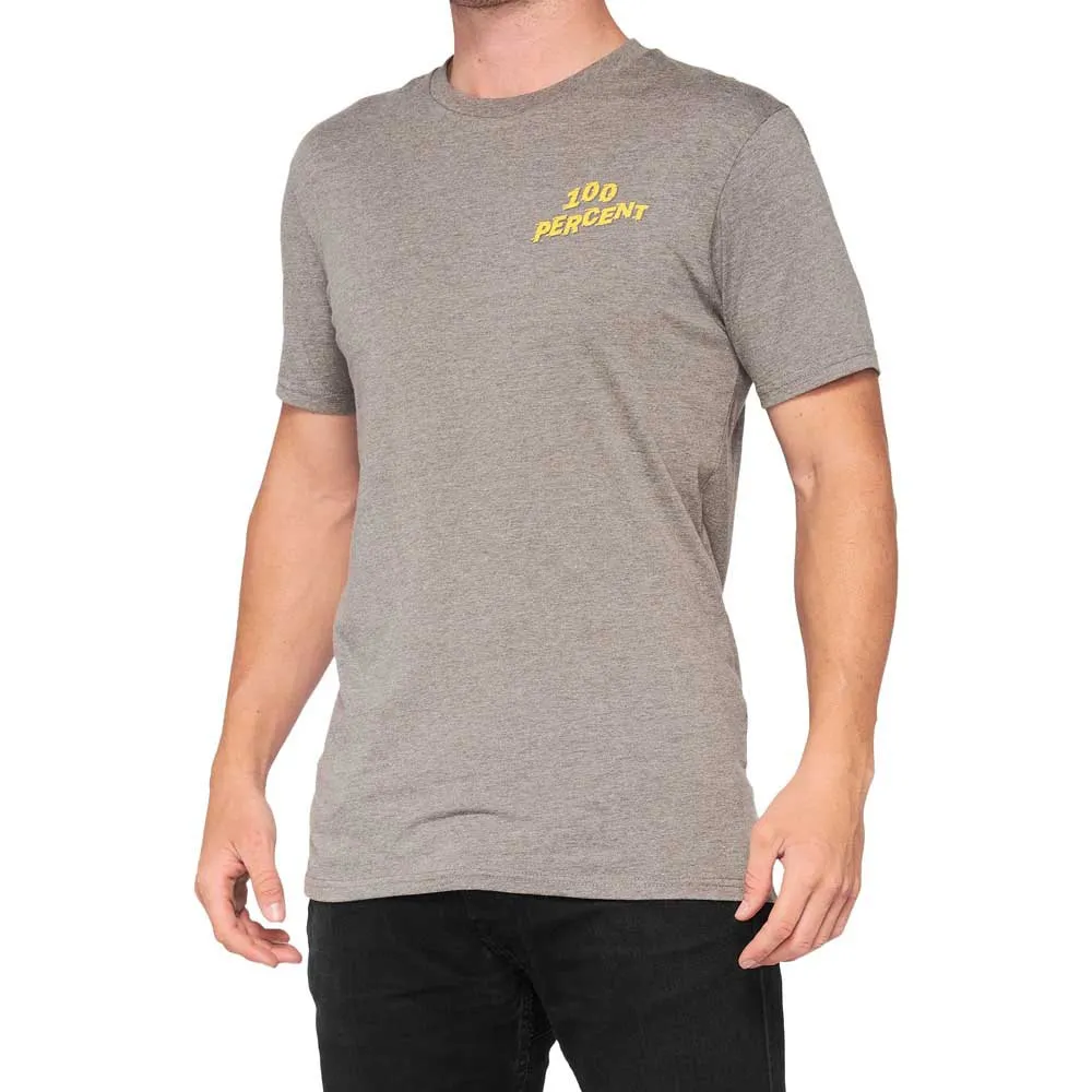 100% Dakota T-shirt Med Korta ärmar, Heather grey, XL