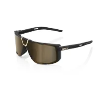 100% Eastcraft Soft Tact Black Soft Gold Mirror Hiper Lens Solglasögon unisex