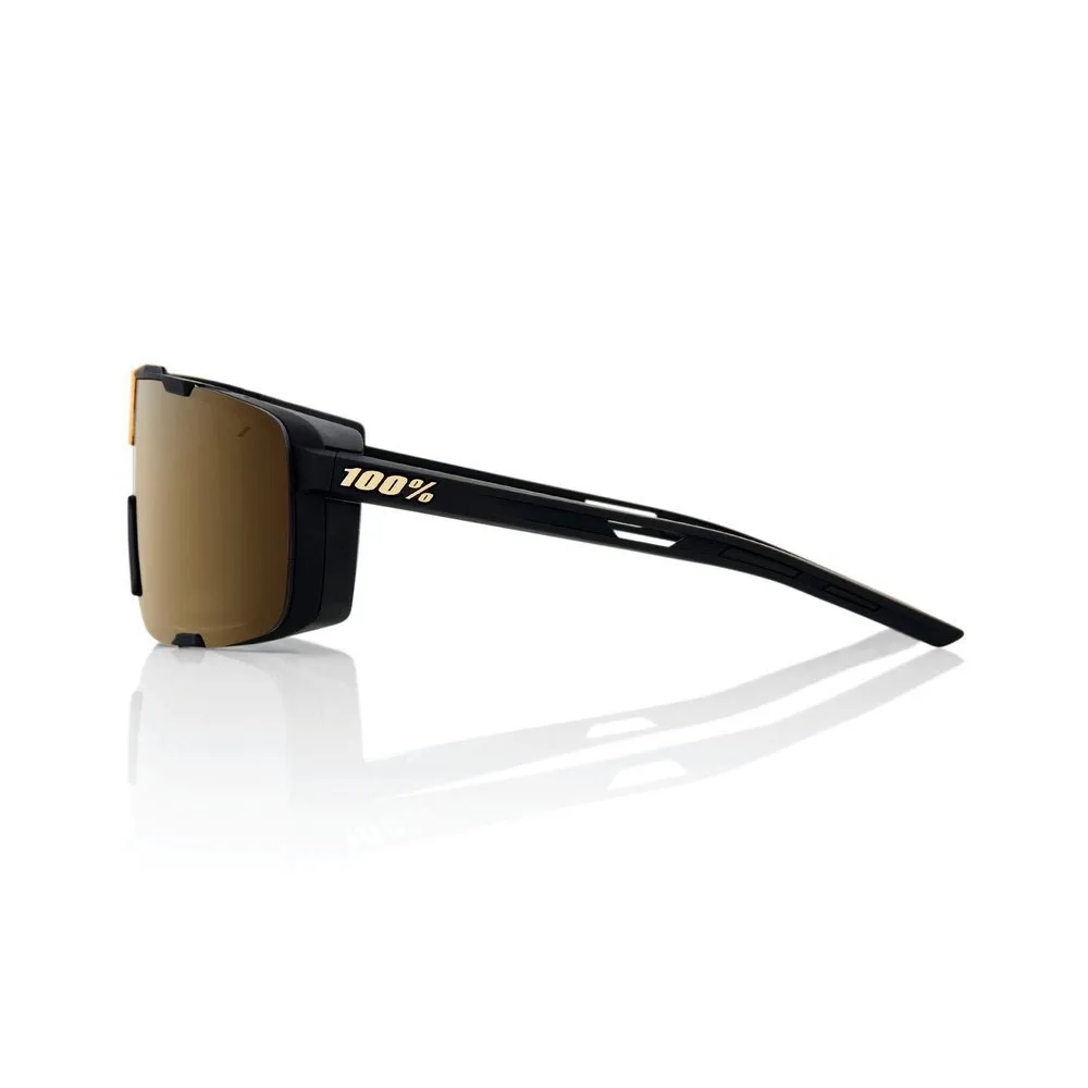 100% Eastcraft Soft Tact Black Soft Gold Mirror Hiper Lens Solglasögon unisex, Black / gold, One Size 100% Eastcraft Soft Tact Black Soft Gold Mirror Hiper Lens Solglasögon unisex, Black / gold, One Size