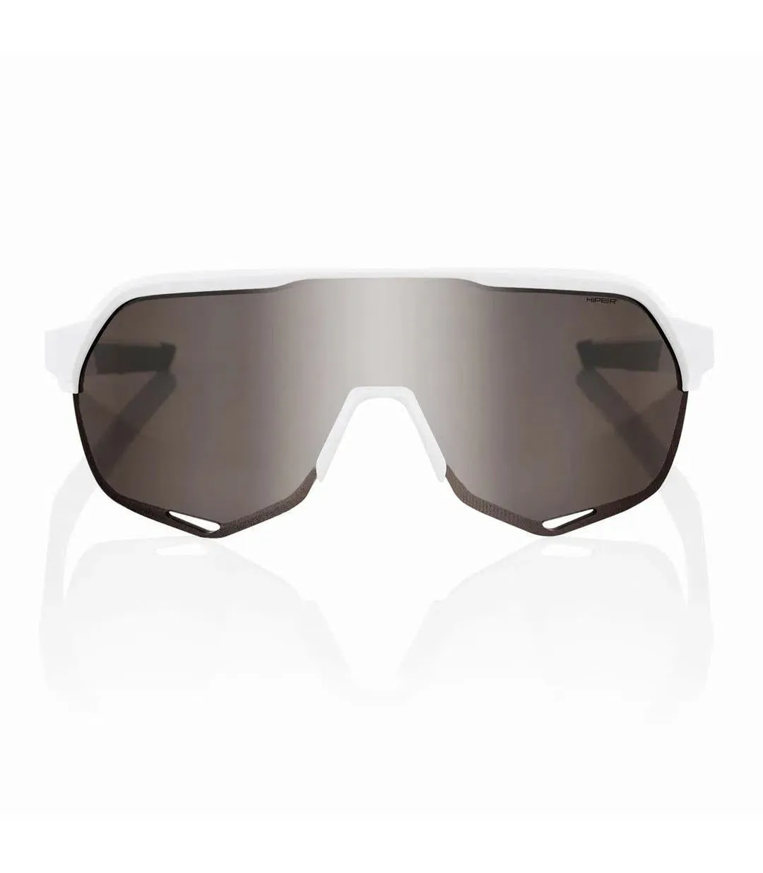 100% Eyewear S2 BORA Hans Grohe Team White, HiPER Silver Mirror 100% Eyewear S2 BORA Hans Grohe Team White, HiPER Silver Mirror