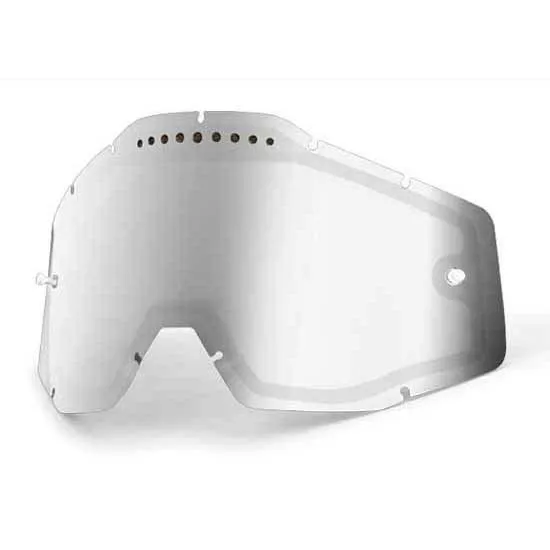 100% For Racecraft/accuri/strata Ersättningslinser, Silver mirror, Vented Dual/CAT3 100% For Racecraft/accuri/strata Ersättningslinser, Silver mirror, Vented Dual/CAT3