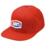 100% Icon Flexfit Keps, Red