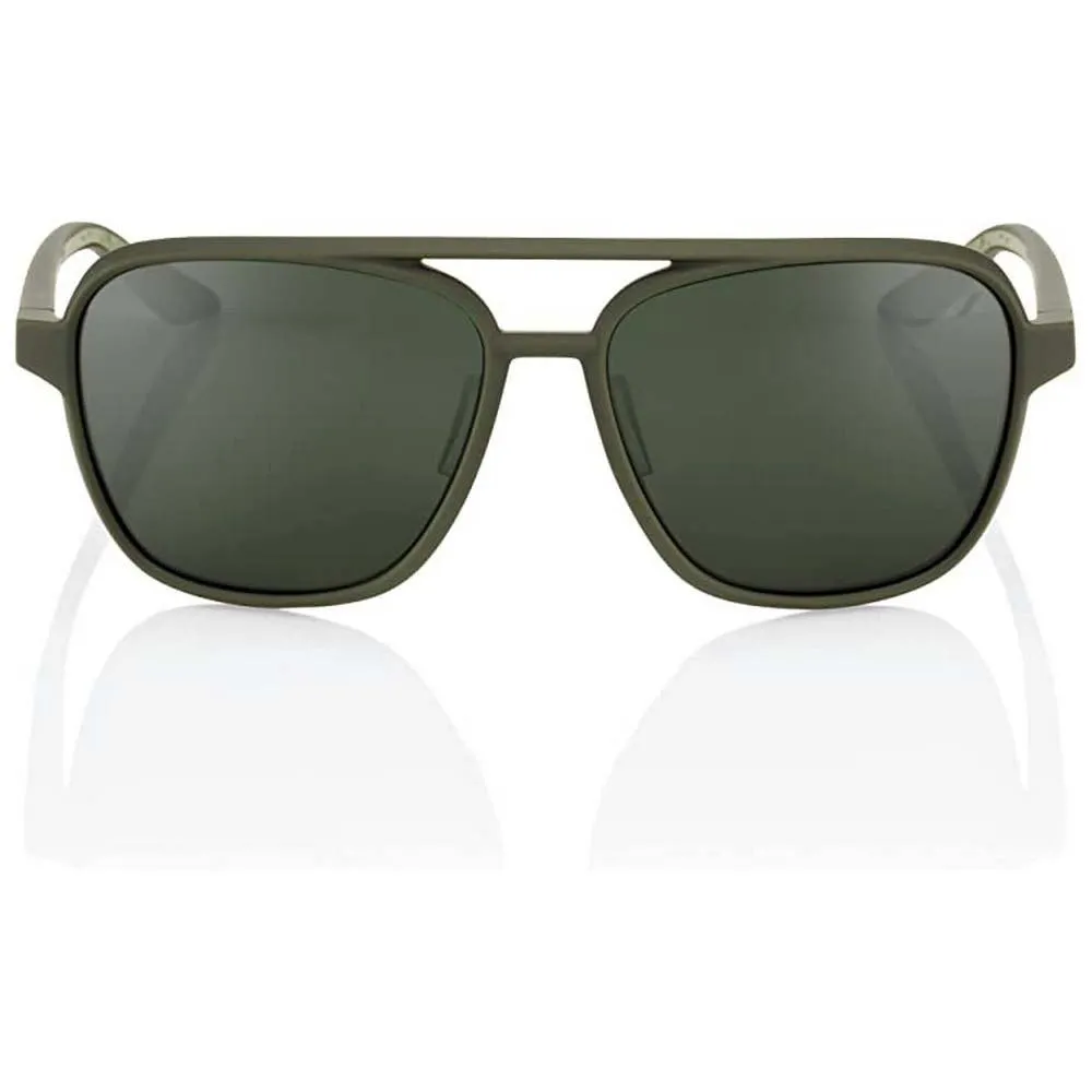 100% Kasia Solglasögon, Soft tact army green, Grey Green/CAT3 100% Kasia Solglasögon, Soft tact army green, Grey Green/CAT3