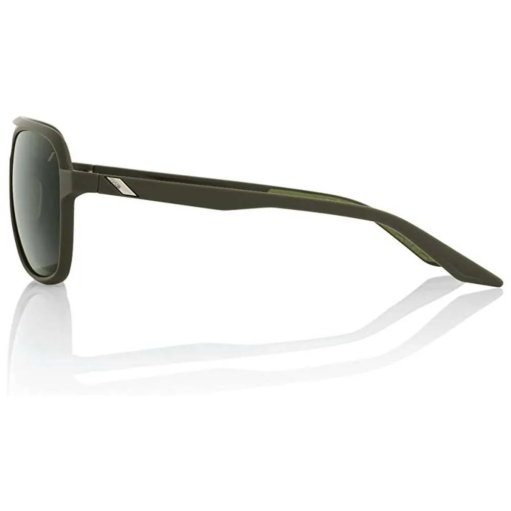 100% Kasia Solglasögon, Soft tact army green, Grey Green/CAT3 100% Kasia Solglasögon, Soft tact army green, Grey Green/CAT3