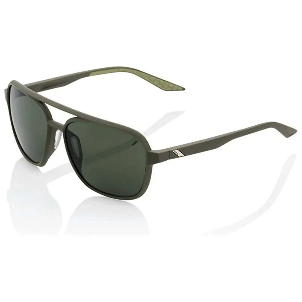 100% Kasia Solglasögon, Soft tact army green, Grey Green/CAT3 100% Kasia Solglasögon, Soft tact army green, Grey Green/CAT3