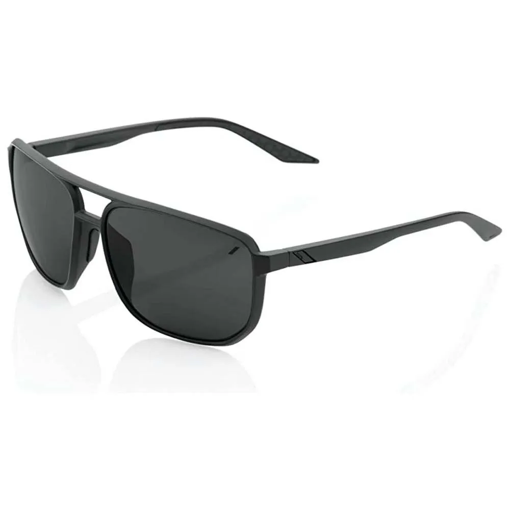 100% Konnor Solglasögon, Matte black, Black Mirror/CAT3 100% Konnor Solglasögon, Matte black, Black Mirror/CAT3