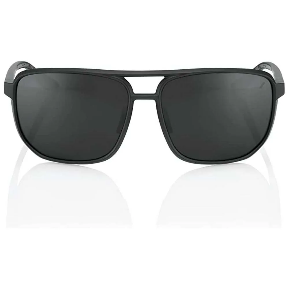 100% Konnor Solglasögon, Matte black, Black Mirror/CAT3 100% Konnor Solglasögon, Matte black, Black Mirror/CAT3