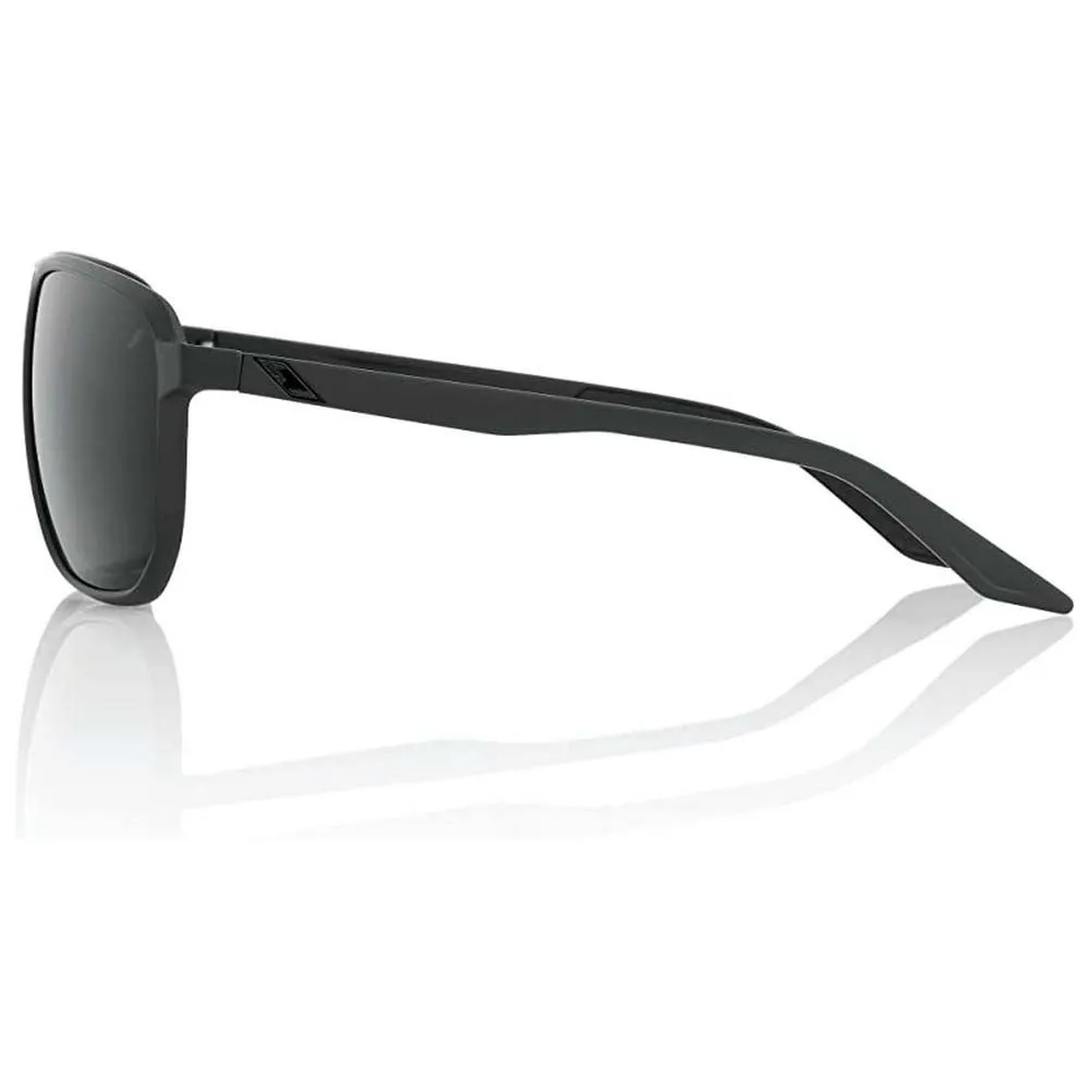 100% Konnor Solglasögon, Matte black, Black Mirror/CAT3 100% Konnor Solglasögon, Matte black, Black Mirror/CAT3
