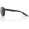 100% Konnor Solglasögon, Matte black, Black Mirror/CAT3