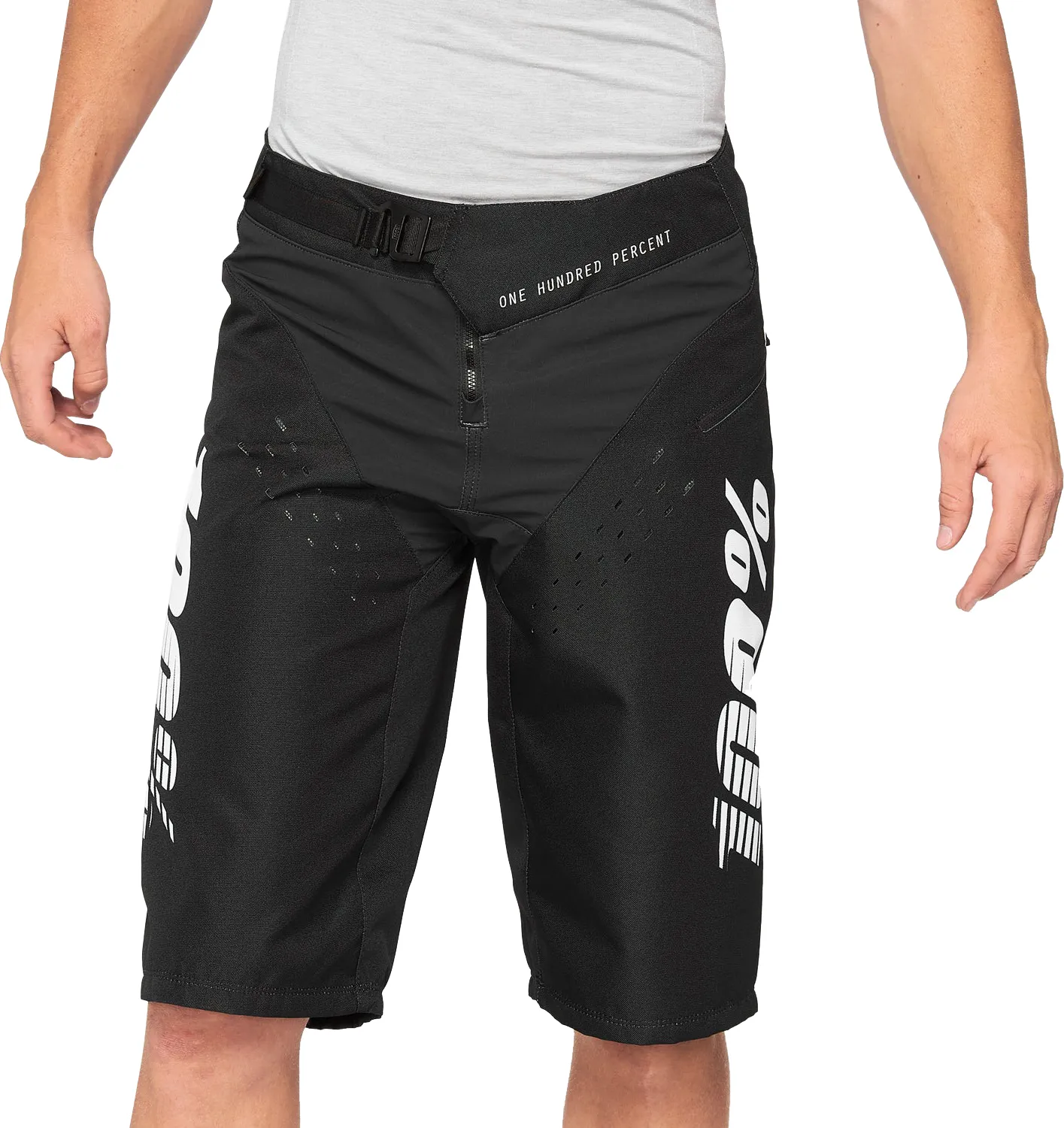 100% Men's R-Core Shorts, Black 100% Men's R-Core Shorts, Black