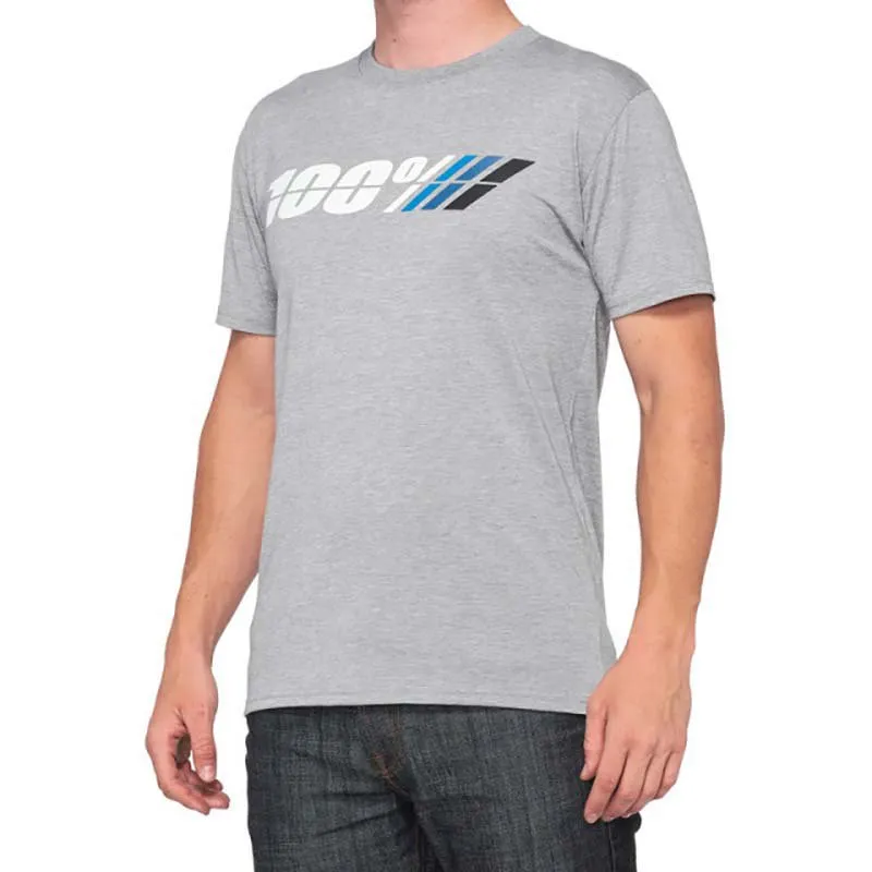 100% Motorrad T-shirt Med Korta ärmar, Grey, M