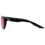 100% Osfa 6 Spegelsolglasögon, Polished black, Purple Multilayer Mirror/CAT3