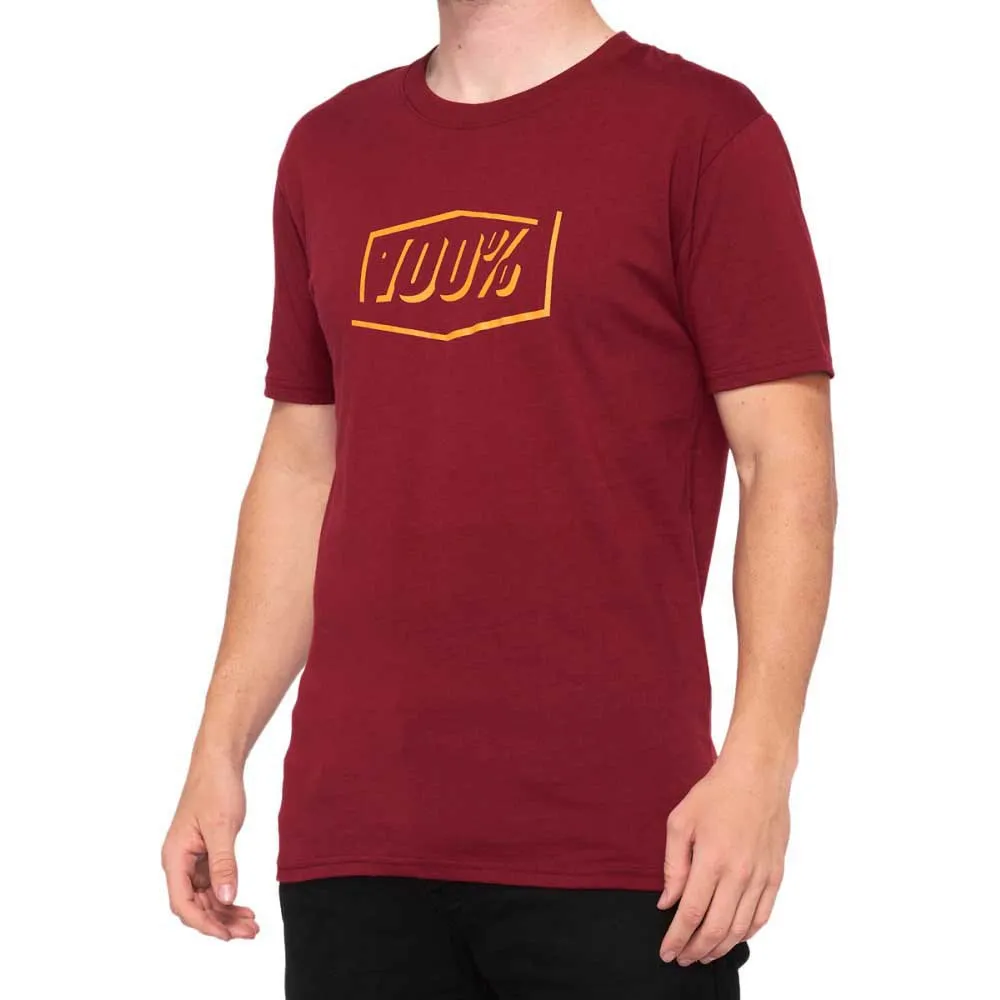 100% Phantom T-shirt Med Korta ärmar, Brick, XL 100% Phantom T-shirt Med Korta ärmar, Brick, XL