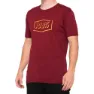100% Phantom T-shirt Med Korta ärmar, Brick, XL