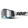 100% Racecrfat 2 Glasögon, Arsham, Silver Flash Mirror/CAT3