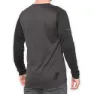 100% Ridecamp Långärmad Trikå, Black / charcoal, M