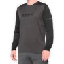 100% Ridecamp Långärmad Trikå, Black / charcoal, M