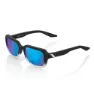 100% Rideley Solglasögon, Soft tact fade black, Soft Tact Fade Black Blue Mirror/CAT3