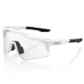 100% Speedtrap Xs Solglasögon, Matt white, Blue Multilayer Mirror/CAT3