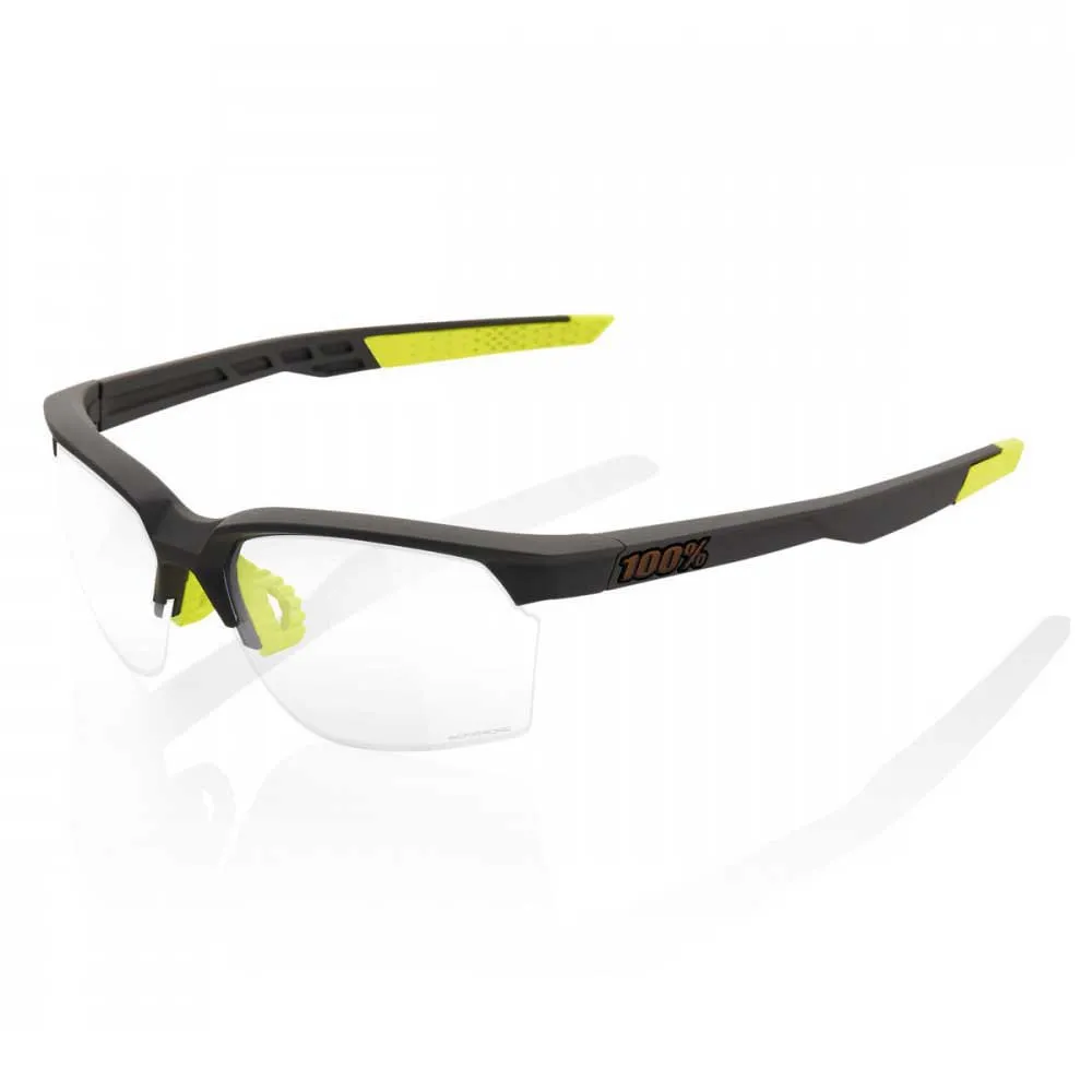 100% Sportcoupe Foto Kromatiska Solglasögon, Soft tact cool grey, Photochromic/CAT0-2