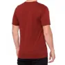 100% Threat T-shirt Med Korta ärmar, Terracotta, XL