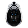 100% Trajecta Fidlock Downhillhjälm, Ranelagh silver