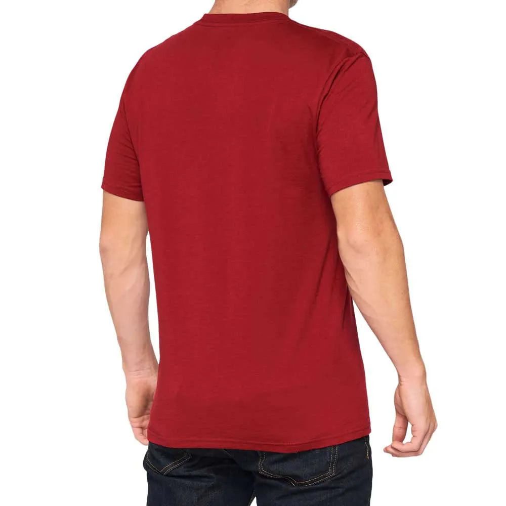 100% Vision T-shirt Med Korta ärmar, Brick, M