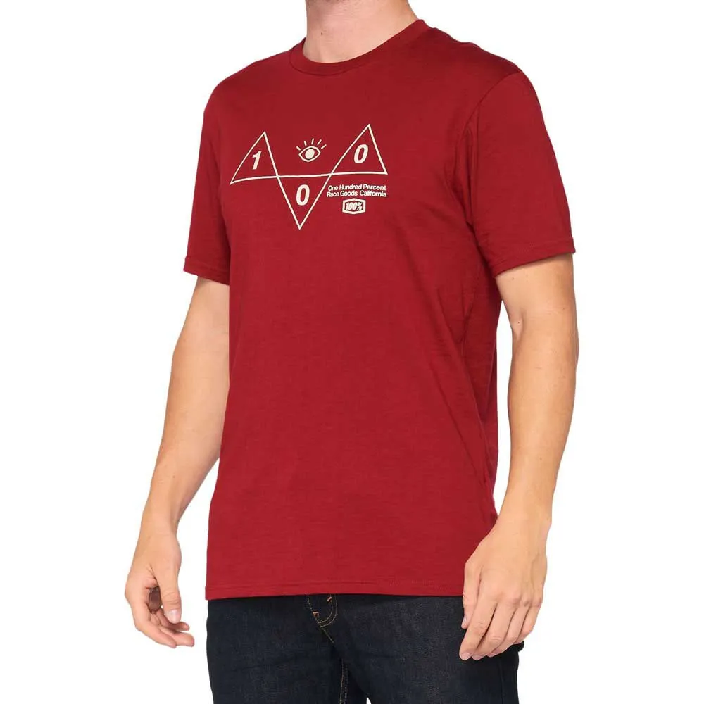 100% Vision T-shirt Med Korta ärmar, Brick, M
