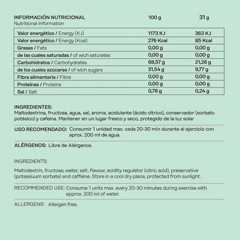 101 Other Level Fructose Gel Level Låda Med Energigeler 31g 24 Enheter 101 Other Level Fructose Gel Level Låda Med Energigeler 31g 24 Enheter
