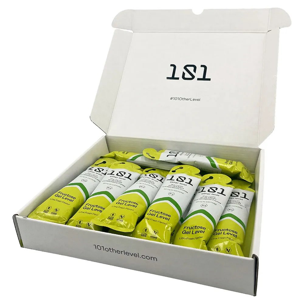 101 Other Level Fructose Gel Level Låda Med Energigeler 81g 12 Enheter 101 Other Level Fructose Gel Level Låda Med Energigeler 81g 12 Enheter