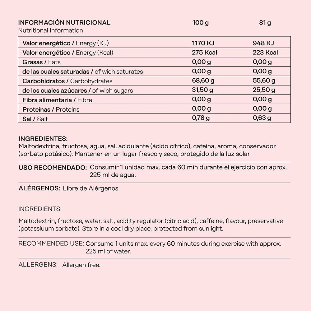 101 Other Level Fructose Gel Level Låda Med Energigeler 81g 24 Enheter, One size 101 Other Level Fructose Gel Level Låda Med Energigeler 81g 24 Enheter, One size