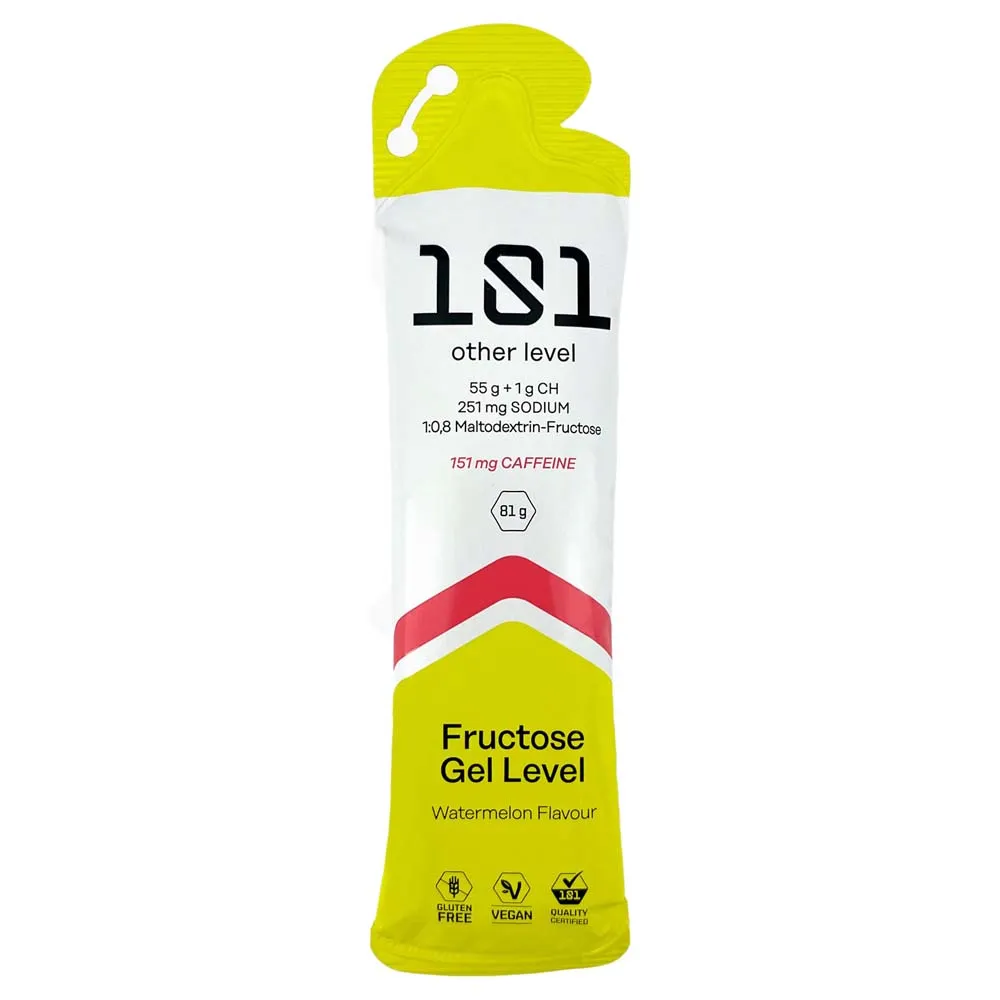 101 Other Level Fructose Gel Level Låda Med Energigeler 81g 24 Enheter, One size 101 Other Level Fructose Gel Level Låda Med Energigeler 81g 24 Enheter, One size