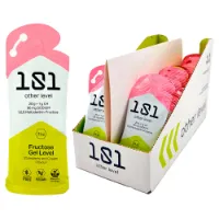101 Other Level Fructose Gel Level Låda Med Energigeler Grädde Och Jordgubbar 31g 24 Enheter 101 Other Level Fructose Gel Level Låda Med Energigeler Grädde Och Jordgubbar 31g 24 Enheter