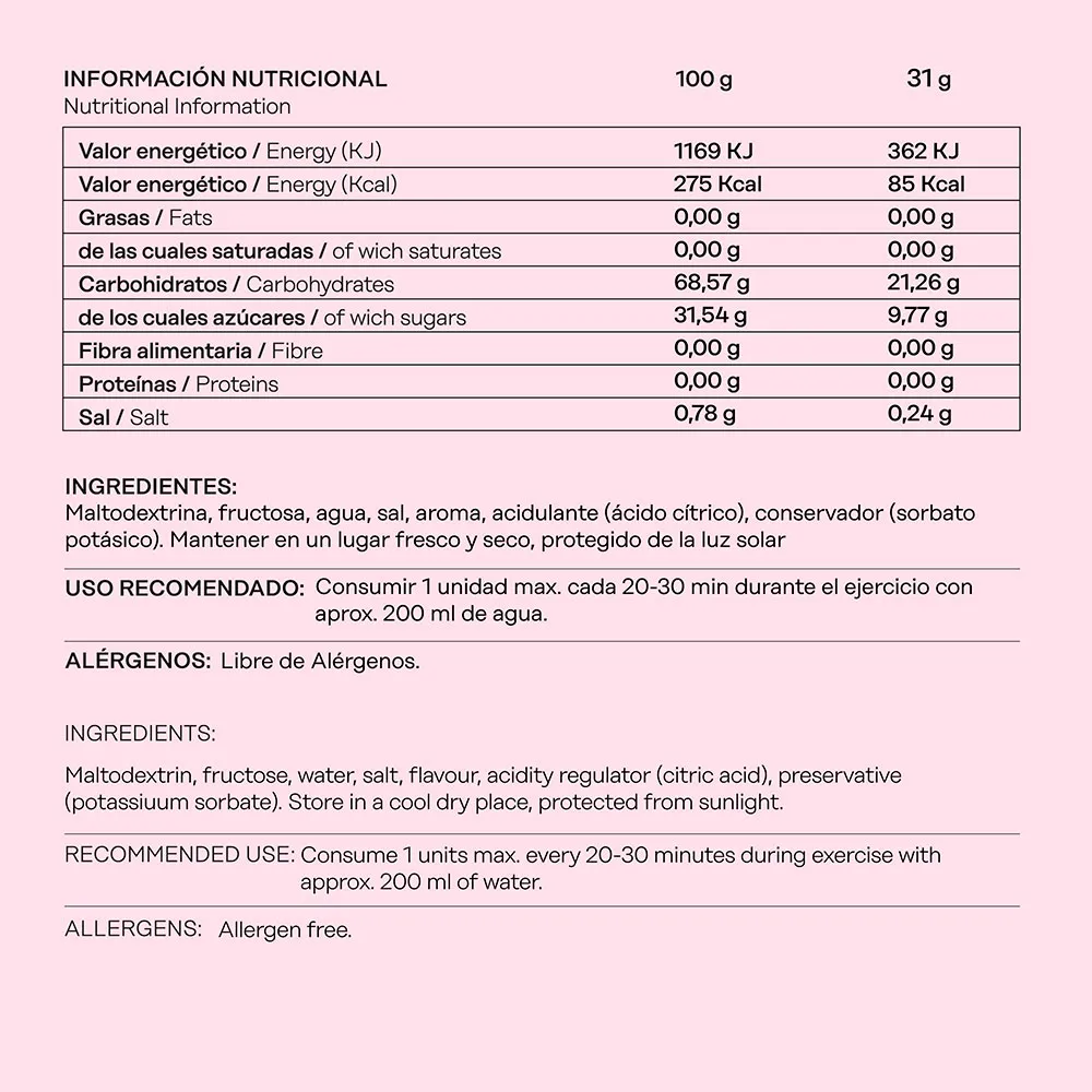 101 Other Level Fructose Gel Level Låda Med Energigeler Grädde Och Jordgubbar 31g 24 Enheter, One size