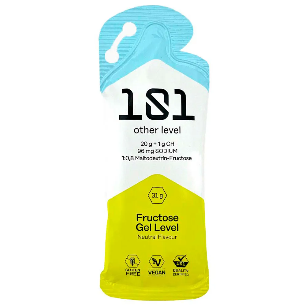 101 Other Level Fructose Gel Level Låda Med Energigeler Neutral Smak 31g 24 Enheter, One size