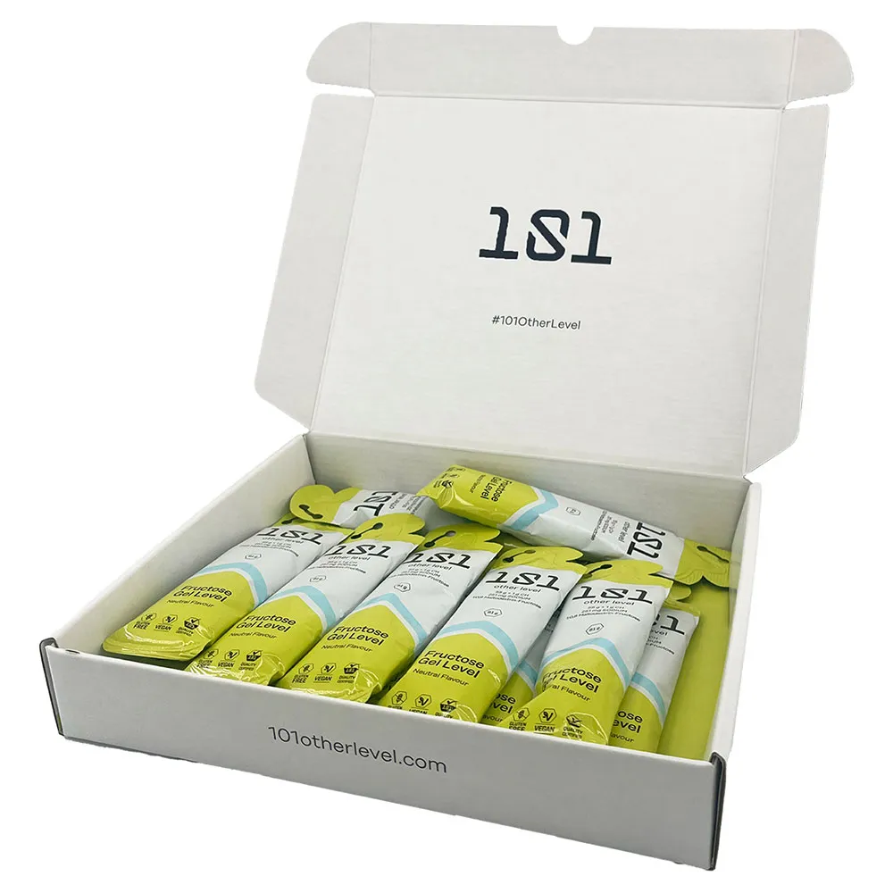 101 Other Level Fructose Gel Level Låda Med Energigeler Neutral Smak 81g 12 Enheter, Multicolour, One Size 101 Other Level Fructose Gel Level Låda Med Energigeler Neutral Smak 81g 12 Enheter, Multicolour, One Size
