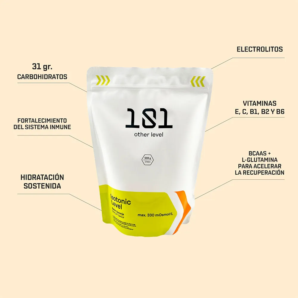 101 Other Level Isotonisk Pulverdryck Apelsin 533g, Multicolour, One Size
