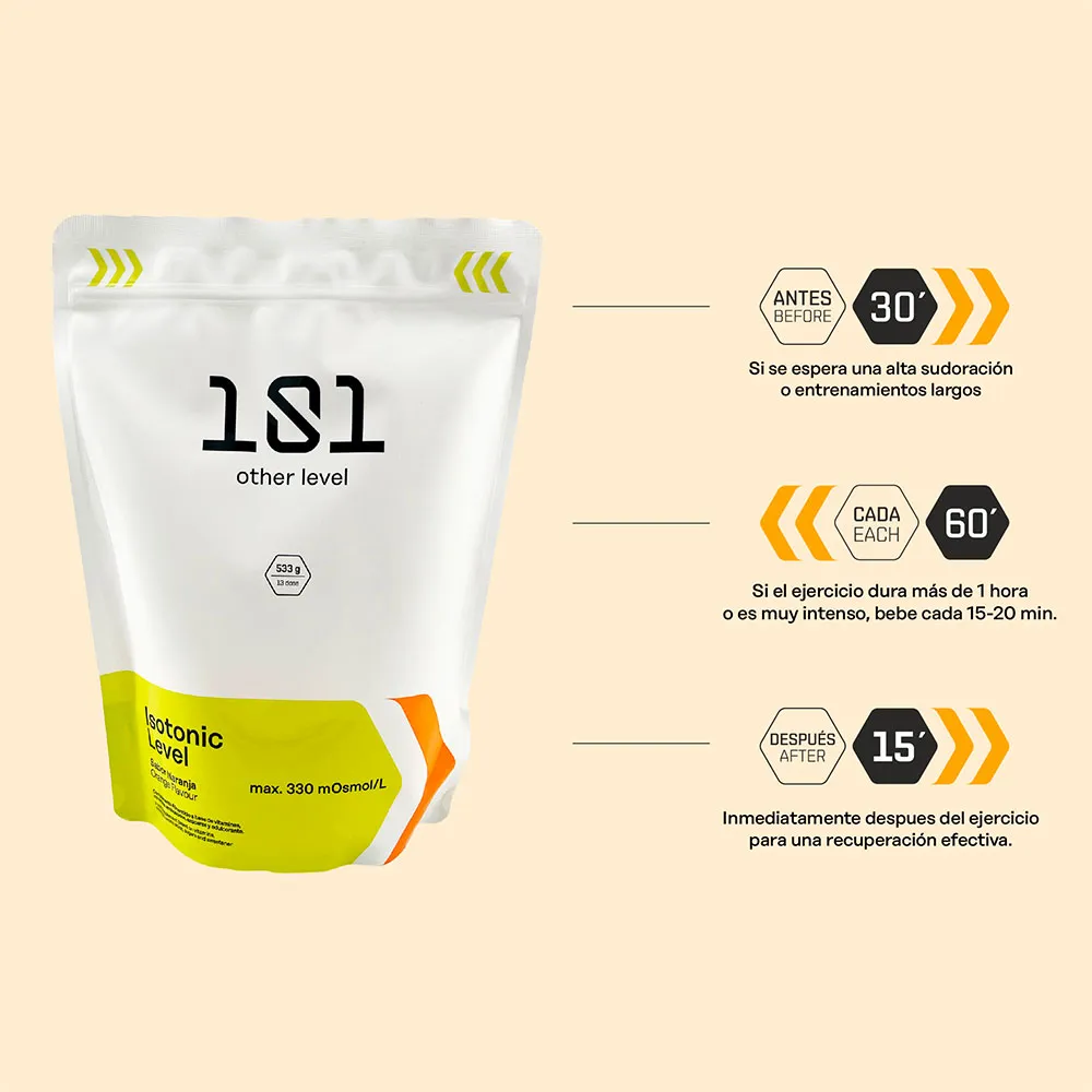 101 Other Level Isotonisk Pulverdryck Apelsin 533g, Multicolour, One Size