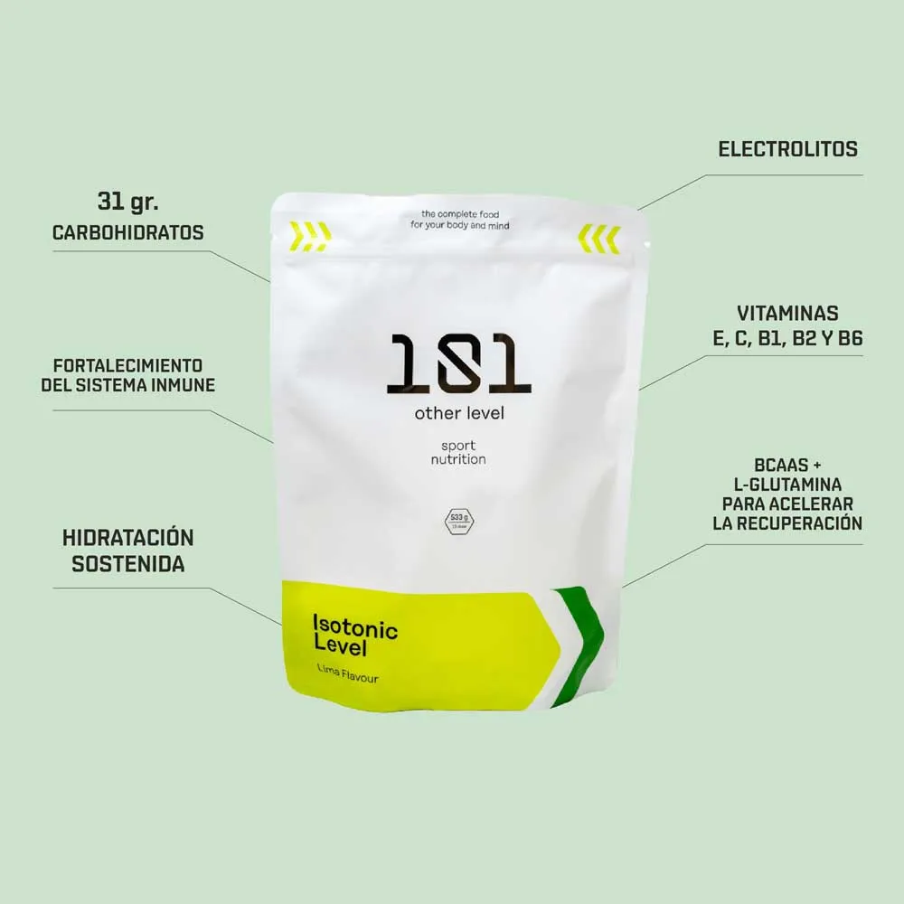101 Other Level Isotonisk Pulverdryck Lime 533g, One size