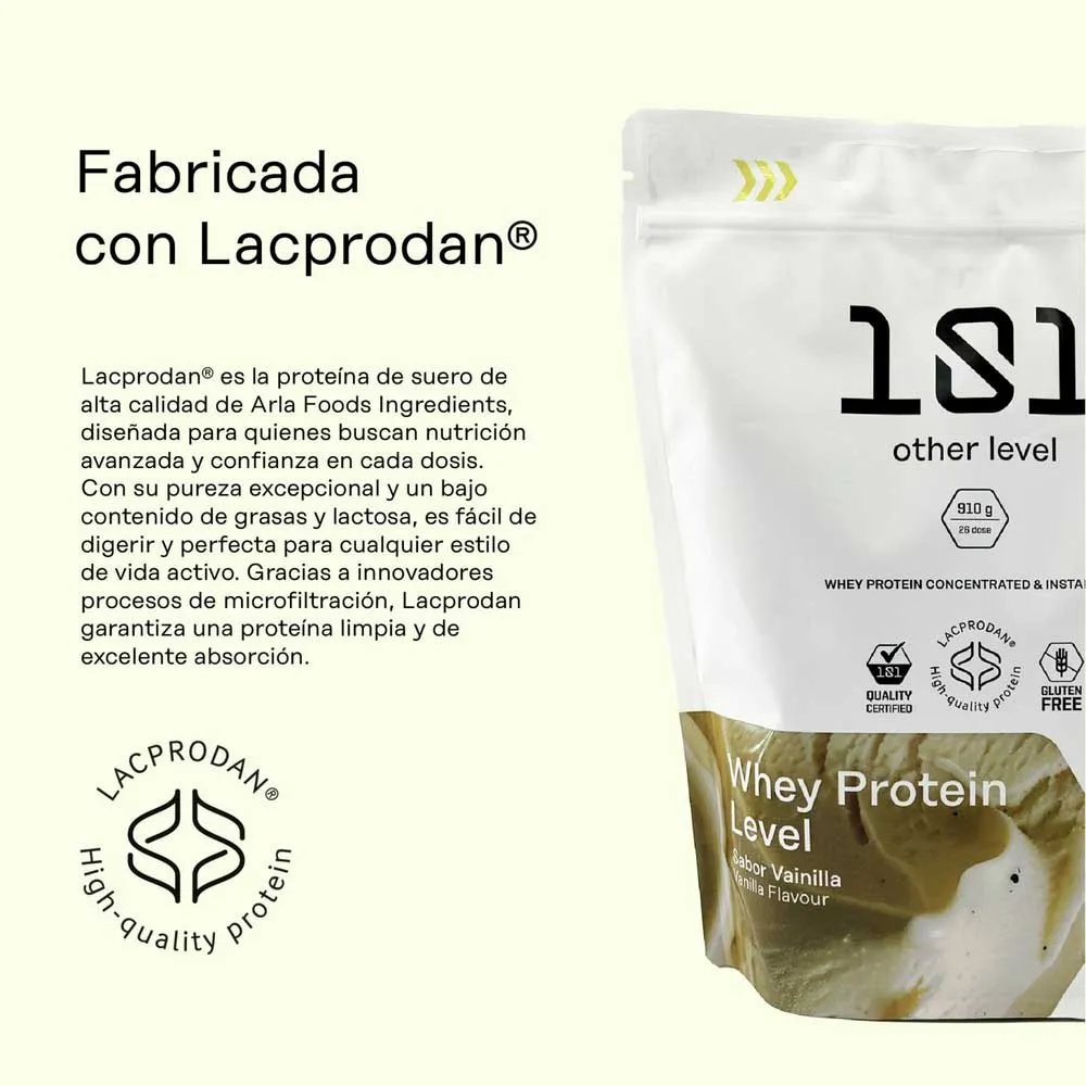 101 Other Level Lacprodan Vassleprotein Vanilj 910g, Multicolour, One Size