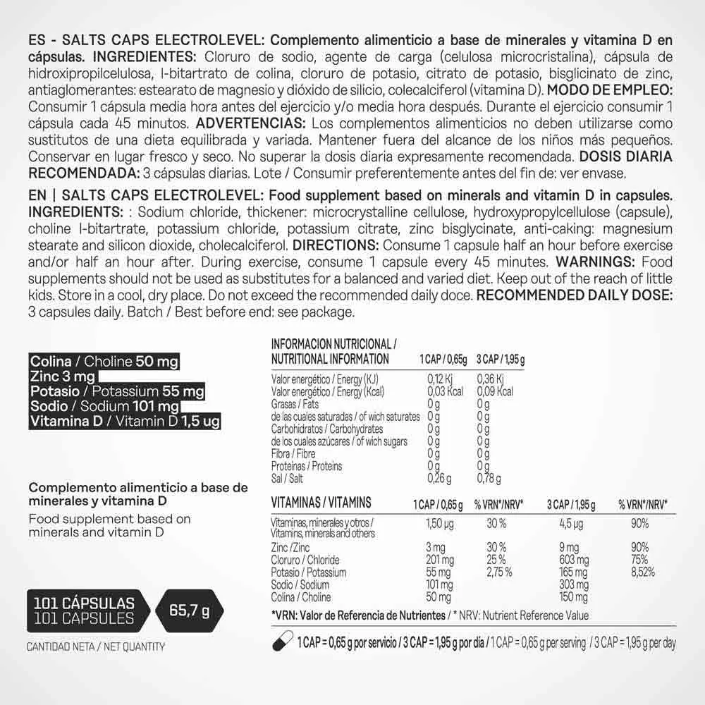 101 Other Level Salts Electrolevel Salt Kapslar 101 Enheter, One size