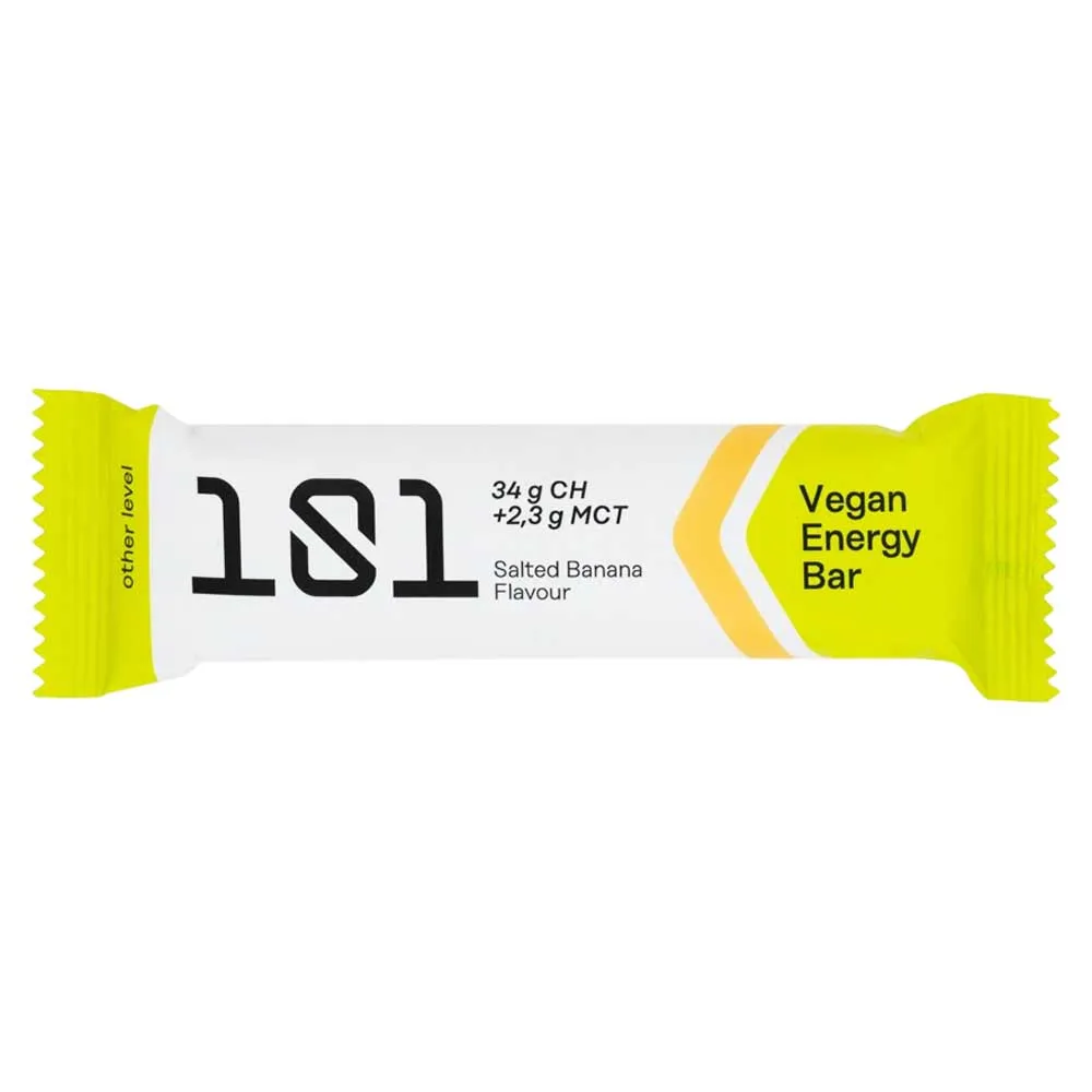 101 Other Level Vegan Energibar Låda Banan 51g 30 Enheter, One size