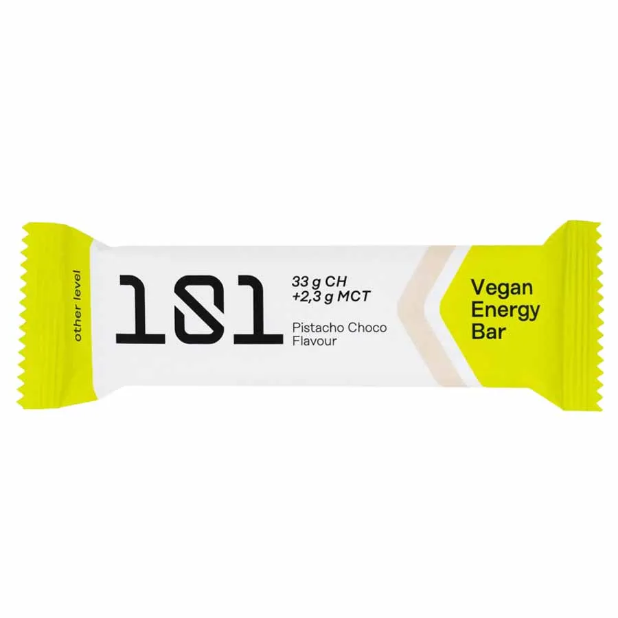 101 Other Level Vegan Energibar Låda Choklad&pistage&banan 51g 10 Enheter, Multicolour, One Size
